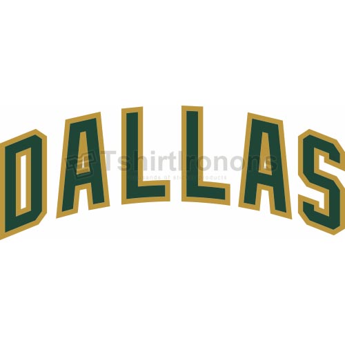 Dallas Stars T-shirts Iron On Transfers N130 - Click Image to Close